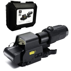 Rokilacen 558 red dot sight front view for fast target acquisition.