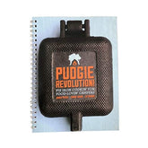 Rome Industries Pudgie Revolution cookbook cover in black for outdoor cooking.