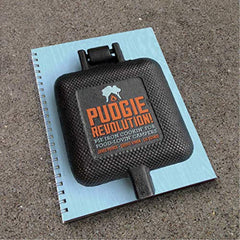 Inside pages show color photography guiding you through pie iron recipes.
