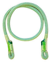 ROPE Logic Ocean 8mm 30in spliced eye prusik cord—grippy, abrasion-resistant for tree work in green-tan.