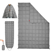 ROSE FEATHER down camping blanket wearable keeps you warm outdoors.