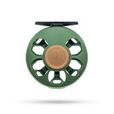Ross Cimarron Fly Reel Matte Olive 4/5WT Made in USA front view
