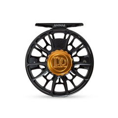 ROSS Reels Animas Fly Fishing Reel Matte Black with Ultra-Large Arbor