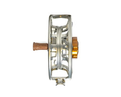 Composite-disc drag and stainless steel interface on Animas reel