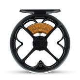 Ross Reels TIEMCO Colorado matte black 4/5 reel exterior for durable line control.