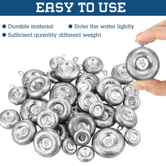 Rotatingpals 4oz disc sinker weight