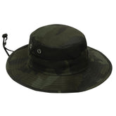 Rothco 12106 Midnight Camo Adjustable Boonie Hat - front view
