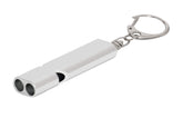 Rothco 1718 emergency whistle emitting 118 dB signal for outdoor signaling.
