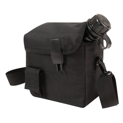 Rothco 22190 MOLLE 2 QT bladder canteen cover in black, ready for modular packs