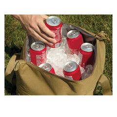 Rothco 28095 In-use scenario demonstrates handy dual-function for travel and outdoor activities