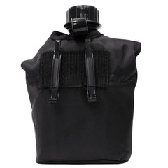 Rothco felt-lined cover cushions the canteen during rugged hikes.
