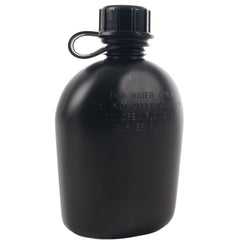 Rothco canteen close-up of the secure, leak-proof cap.