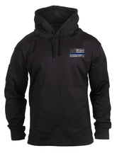 Rothco Conceal-Ops hoodie front view with distressed flag graphic for everyday wear and support