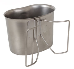 Rothco G.I. Type Canteen Cup showing 24oz capacity for field meals