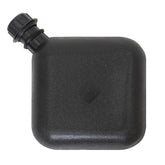 Rothco Gi 2 Qt bladder canteen in black, front view for on-the-go hydration.