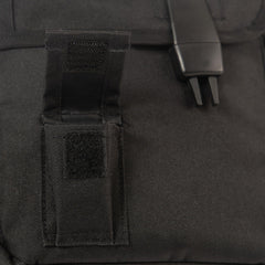 MOLLE attachment system detail on the Rothco canteen cover in black