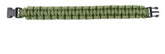 Rothco paracord bracelet black buckle, durable quick-release for outdoor gear.