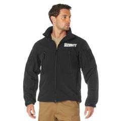 Rothco Spec Ops Soft Shell Jacket front view with wind protection