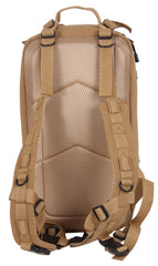 Rothco Tacticanvas Go Pack side view, organized pockets support gear access.