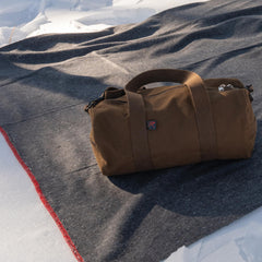 Rothco Wool Rescue Blanket shows compact, durable fabric for travel.