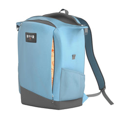 ROVR TravelR 24L backpack cooler interior with organized pockets.