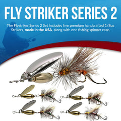 RoxStar Fly Striker 1/8oz Series 2 side-view emphasizes precision tuning for steady spin.