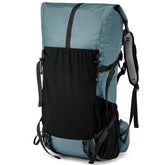 ROYAL MOUNTAIN hiking backpack shows 40-50L capacity for multi-day gear.