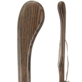 Royal RC Canes black ash river-bend walking stick for stable trail support.