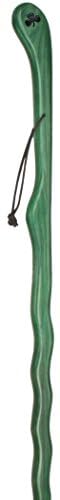 Royal RC Canes shamrock-engraved top knob adds personal charm during hikes and daily walks.