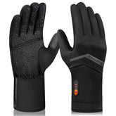 Royalrose heated gloves liners back-of-hand warmth for cold outdoor work
