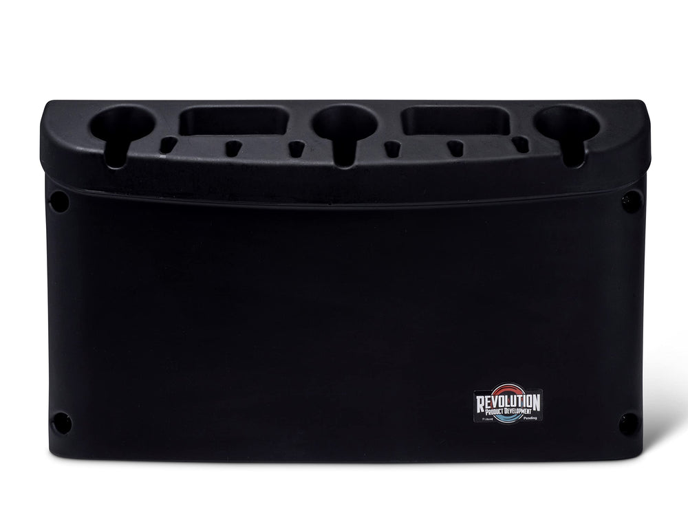 RPD Pro Series Rod Holder in black, durable marine-grade design for boats