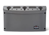 RPD Pro Series rod holder gray front view highlights rugged, snag-free design.