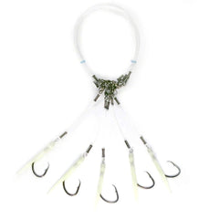 R&R Tackle Deep Drop Rig 8/0 with top light boosts visibility for night fishing