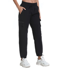Rrosseyz women's hiking pants pocket closeup highlights secure storage for small essentials.