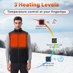 Rrtizan heated vest battery pack in-pocket shows portable power on the go