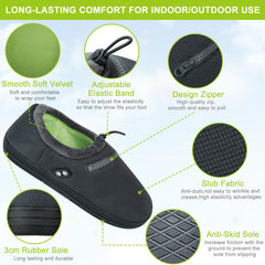 RTDEP Foot Warmer non-slip sole supports safe indoor walking