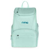 RTIC 15 Can Backpack Cooler front view for portable lunch cooling on the go