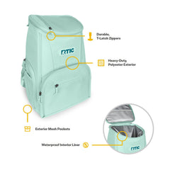 RTIC 15 Can Backpack Cooler interior pocket for snacks and small items