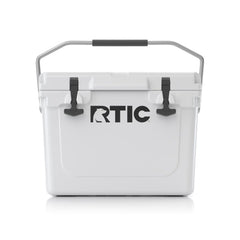 RTIC 20QT Ultra-Tough cooler side view showing rugged outdoor durability for travel