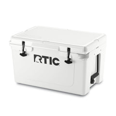 RTIC 45QT cooler exterior demonstrates rugged durability for outdoor adventures.