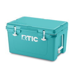 RTIC 45 QT Ultra-Tough cooler exterior view shows rugged build for tough trips.