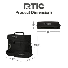 RTIC Everyday Cooler in durable fabric ideal for beach days and camping trips.