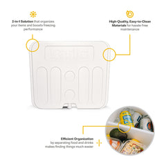 RTIC freezable divider is easy to clean after outdoor adventures.