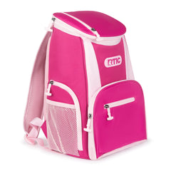 RTIC Lightweight Backpack Cooler front view shows sleek exterior and 15-can capacity for day trips.