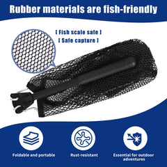 Close-up of rubber coating on net material