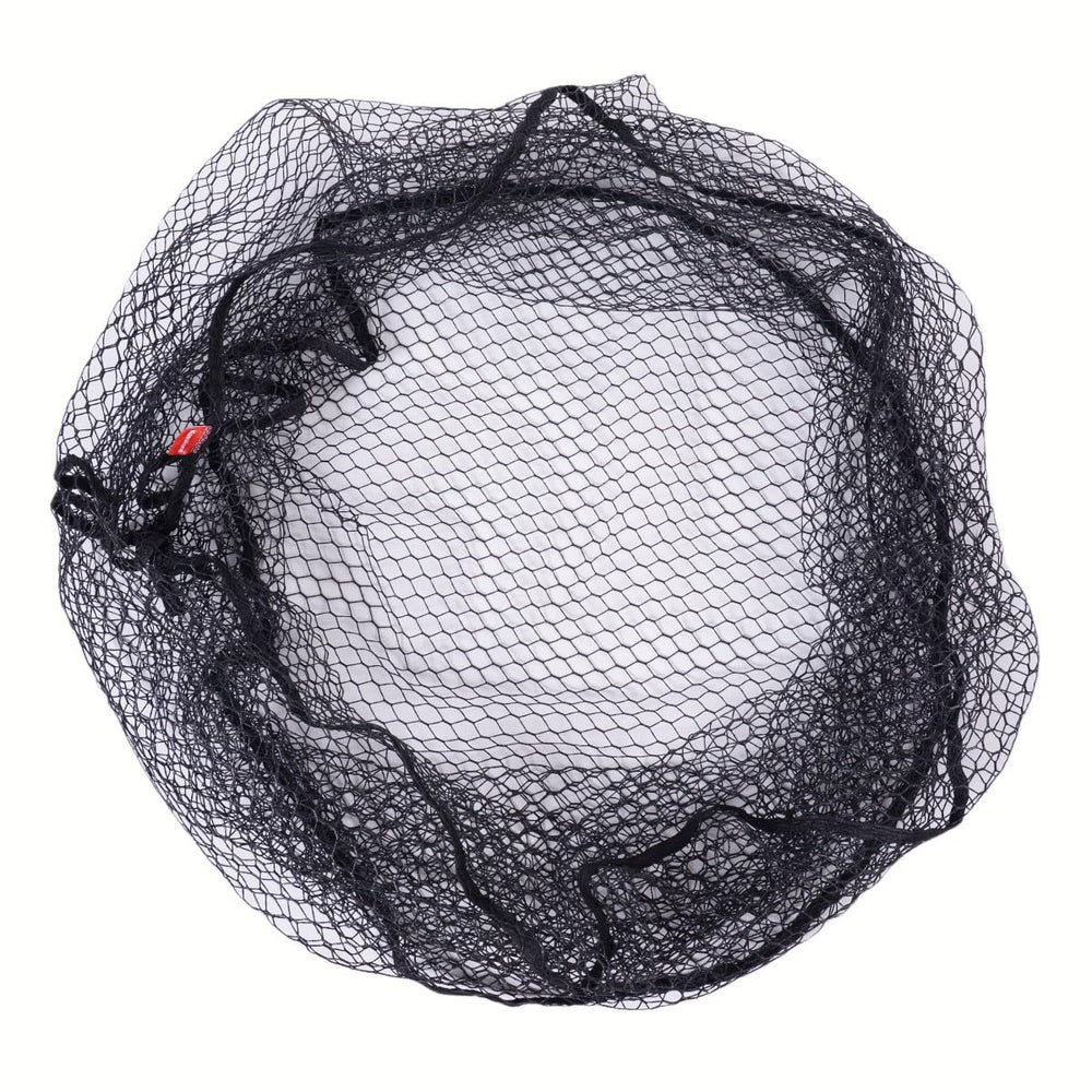 Rubber-coated replacement fishing net for landing net - 34.6\" dia, 36\" depth, 109\" circ