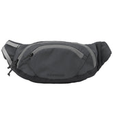 Ruffwear Home Trail Hip Pack adjustable belt keeps hands free during walks.