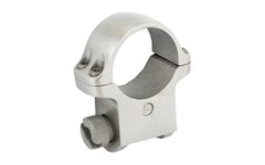 Ruger 90283 1in high scope ring, stainless, supports durable mounting for rugged shooting