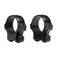 Ruger 90410 4B/5B ring set in blue finish enhances scope stability for reliable hunting setups.