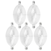 Ruining fishing controller transparent white float showing near-invisible buoyancy for stealth fishing